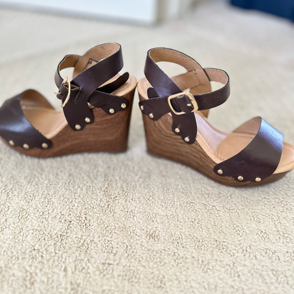 High heels and platform sandals …